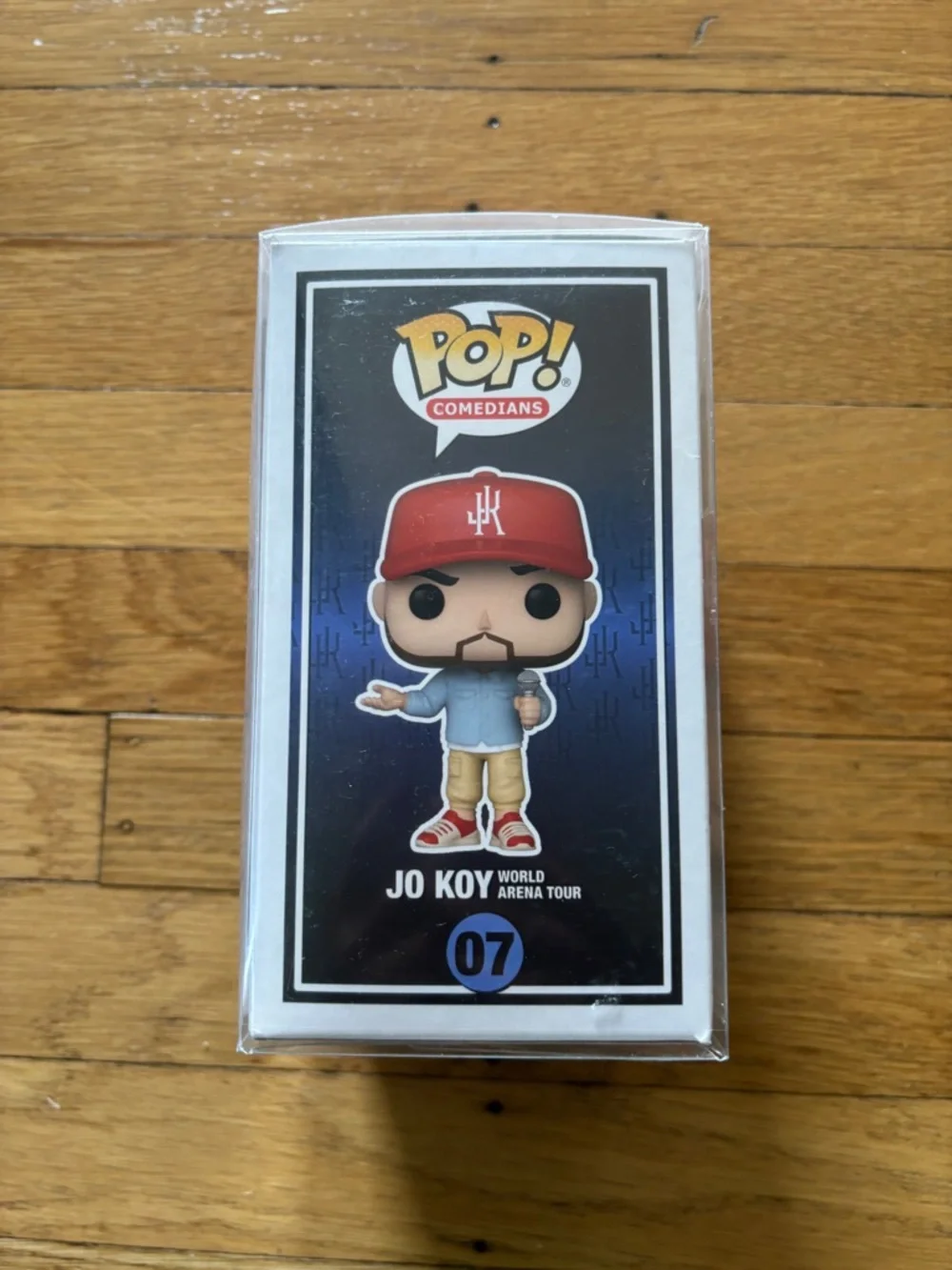 Funko Pop! Jo Koy Vinyl with Red Hat and Green Signature - Picture 4 of 4